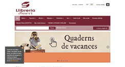 Desktop Screenshot of llibreriasarri.com